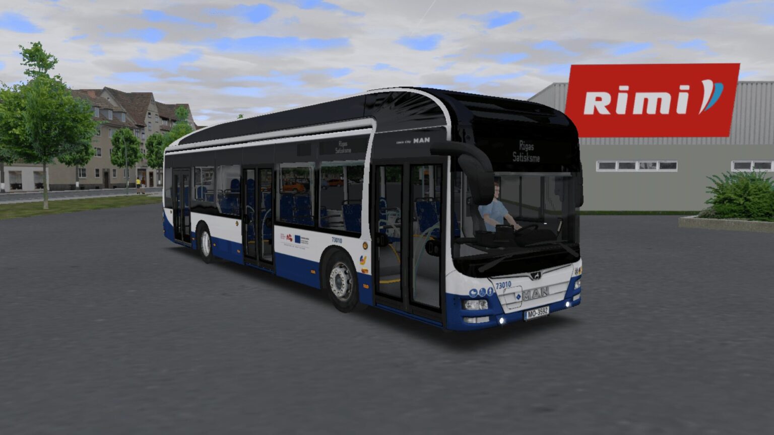 Man Lions City H Rigas Satiksme Repaint The Bus Mods Omsi Mods Lotus Mods