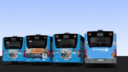 Mercedes Benz O530 Facelift Transdev N4 Mobilites Repaint Pack