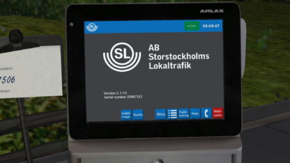 Storstockholms Lokaltrafik (SL) Skin for Almex