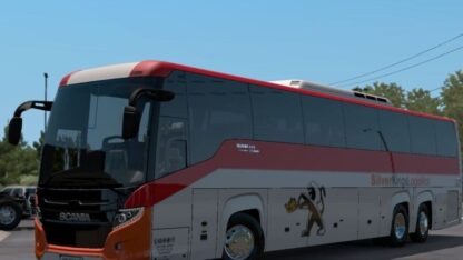 ETS2 – Silver Kings Logistics Scania Touring Skin 1.41